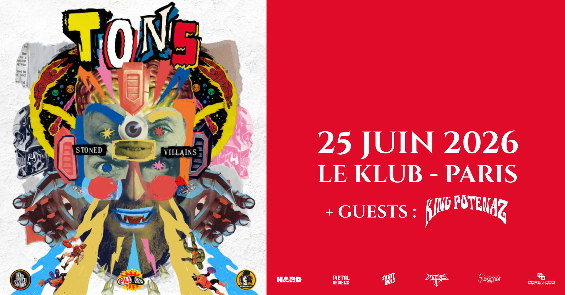 Tons + Guests : King Potenaz