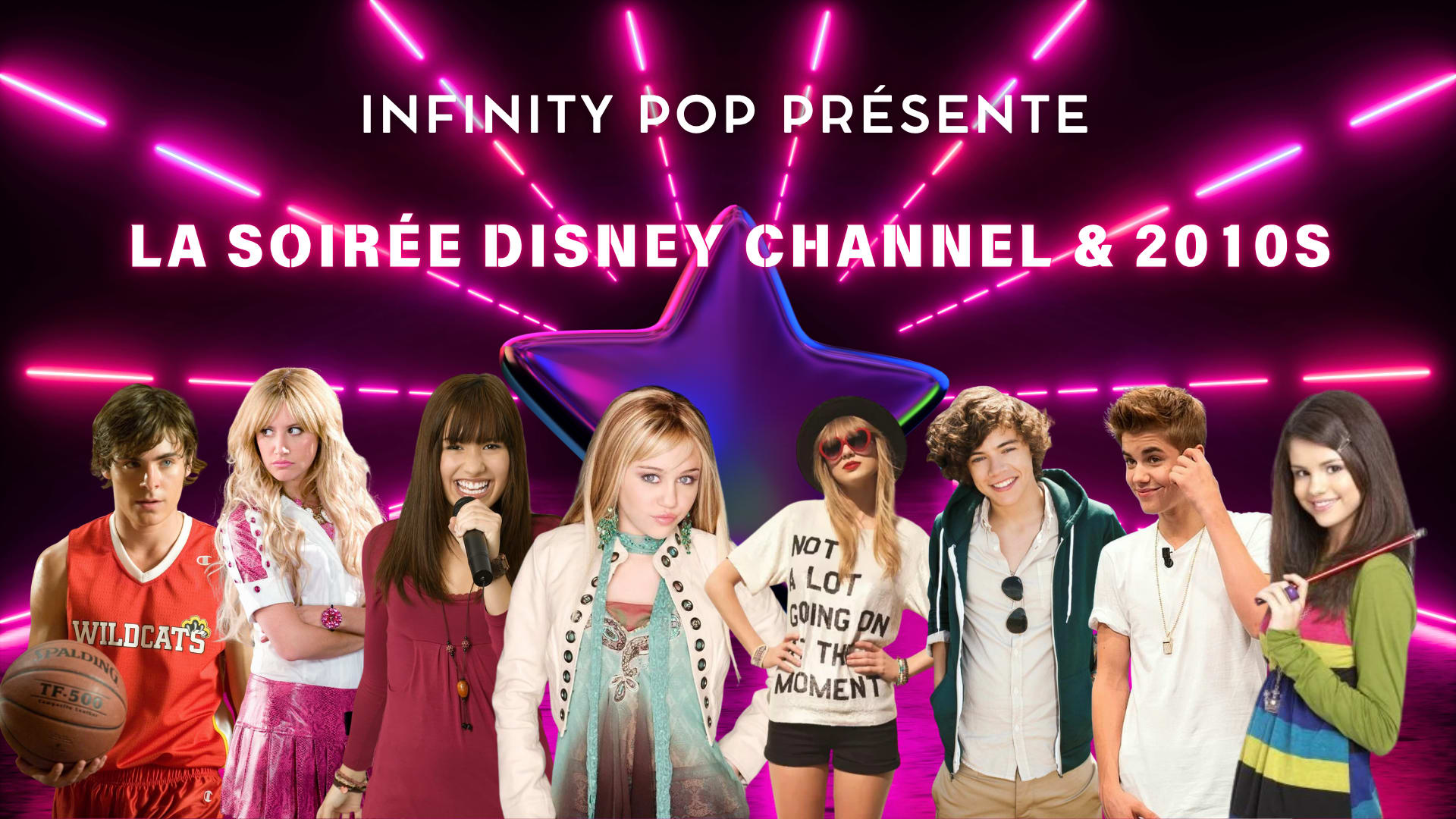 Infinity Pop - La Soirée Disney Channel & 2010s - Tours