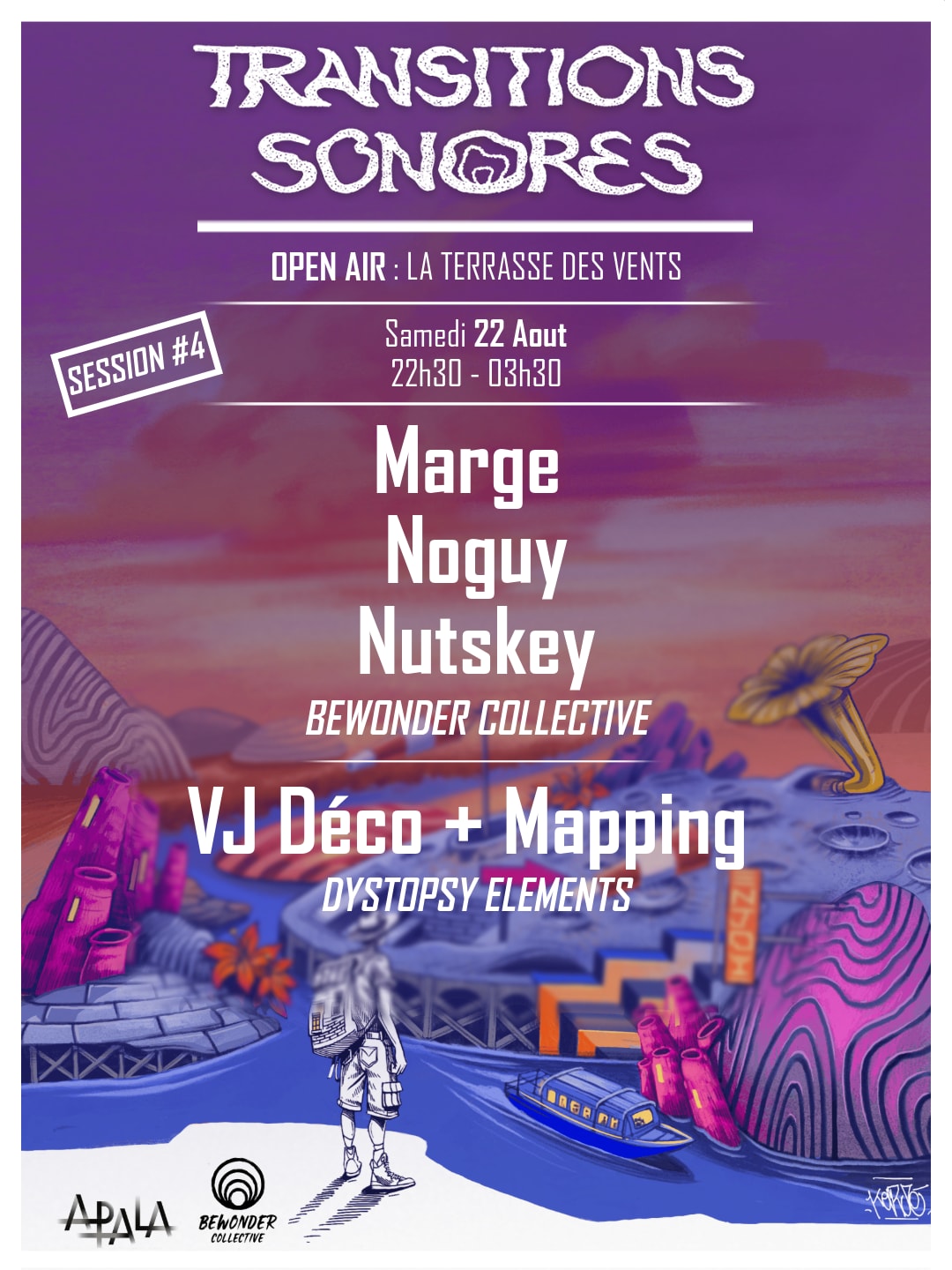 After : Transitions Sonores #4 W/ Dystopsy Elements (Vj Map)