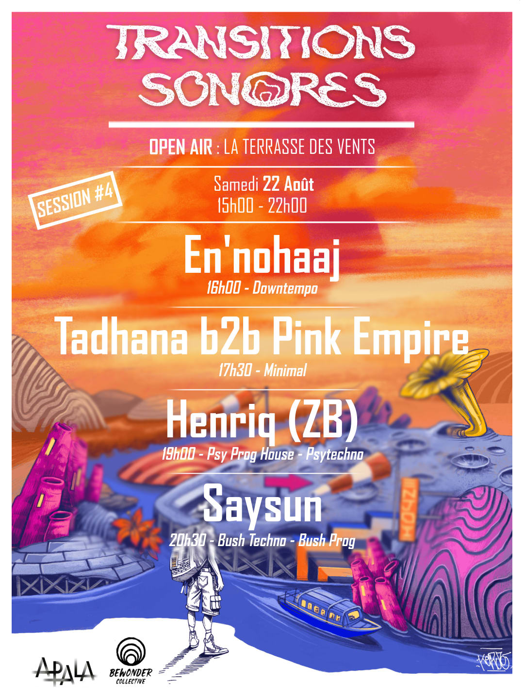 Open Air : Transitions Sonores #4 - Live, Dj Set & Food