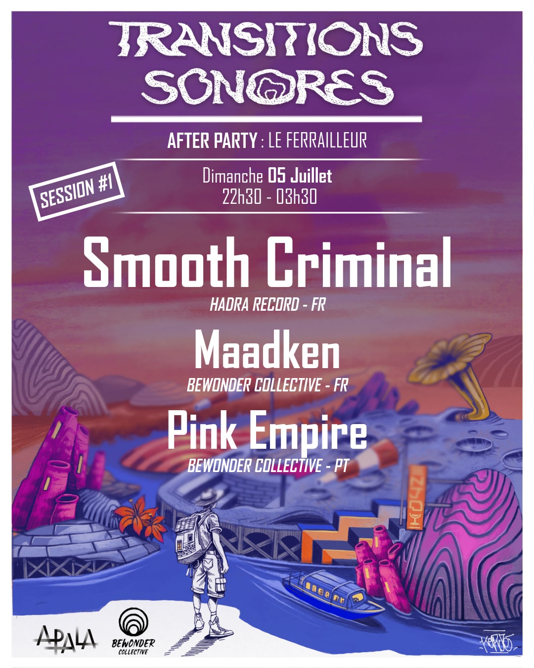 After : Transitions Sonores #1 W/ Smooth Criminal (Hadra)