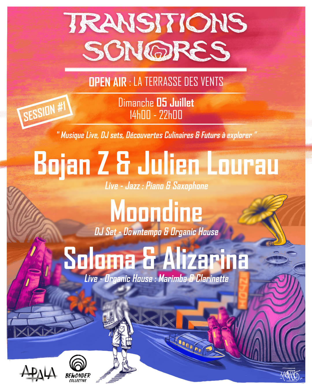 Open Air : Transitions Sonores #1 - Live, Dj Set & Food