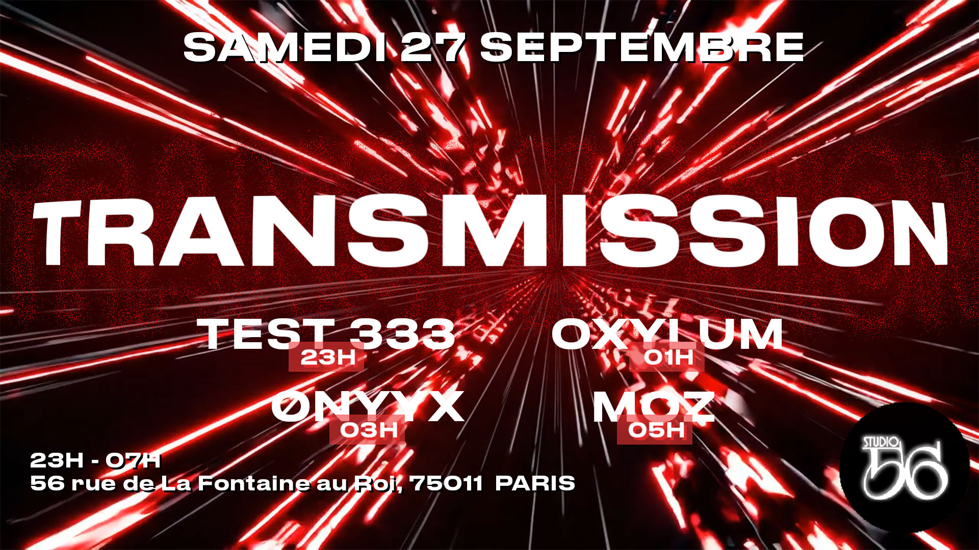 Transmission W/ Test333, Oxylum,Onyyx,Møz