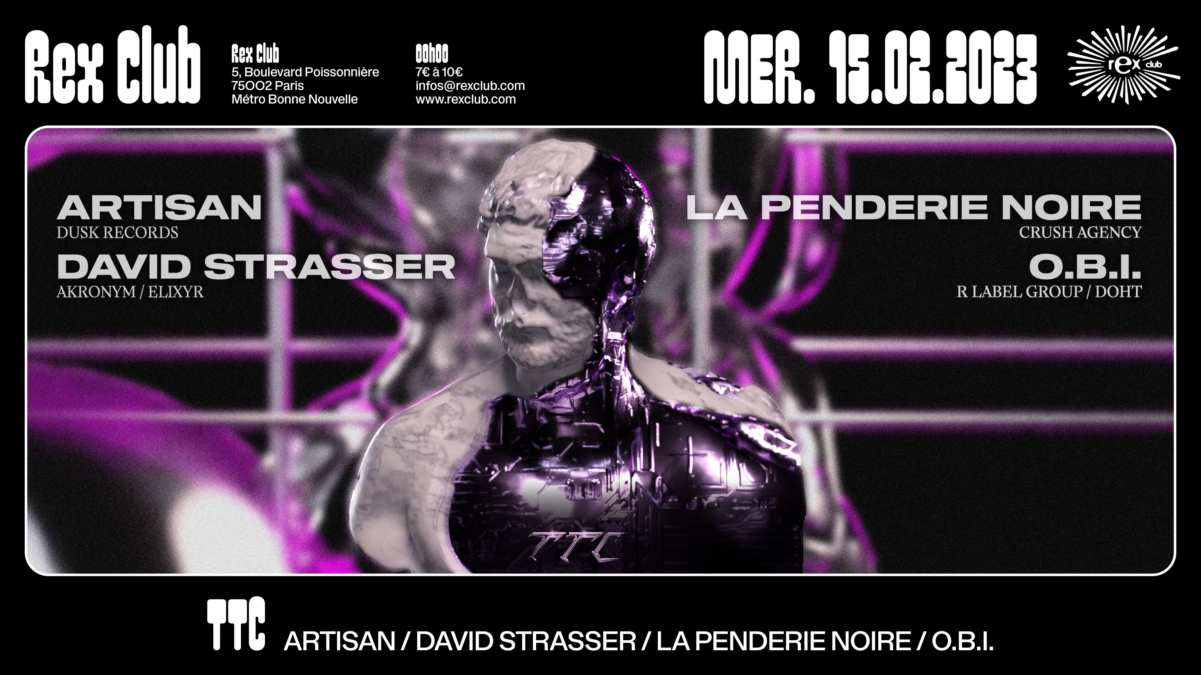 Ttc: Artisan, David Strasser, La Penderie Noire, O.B.I