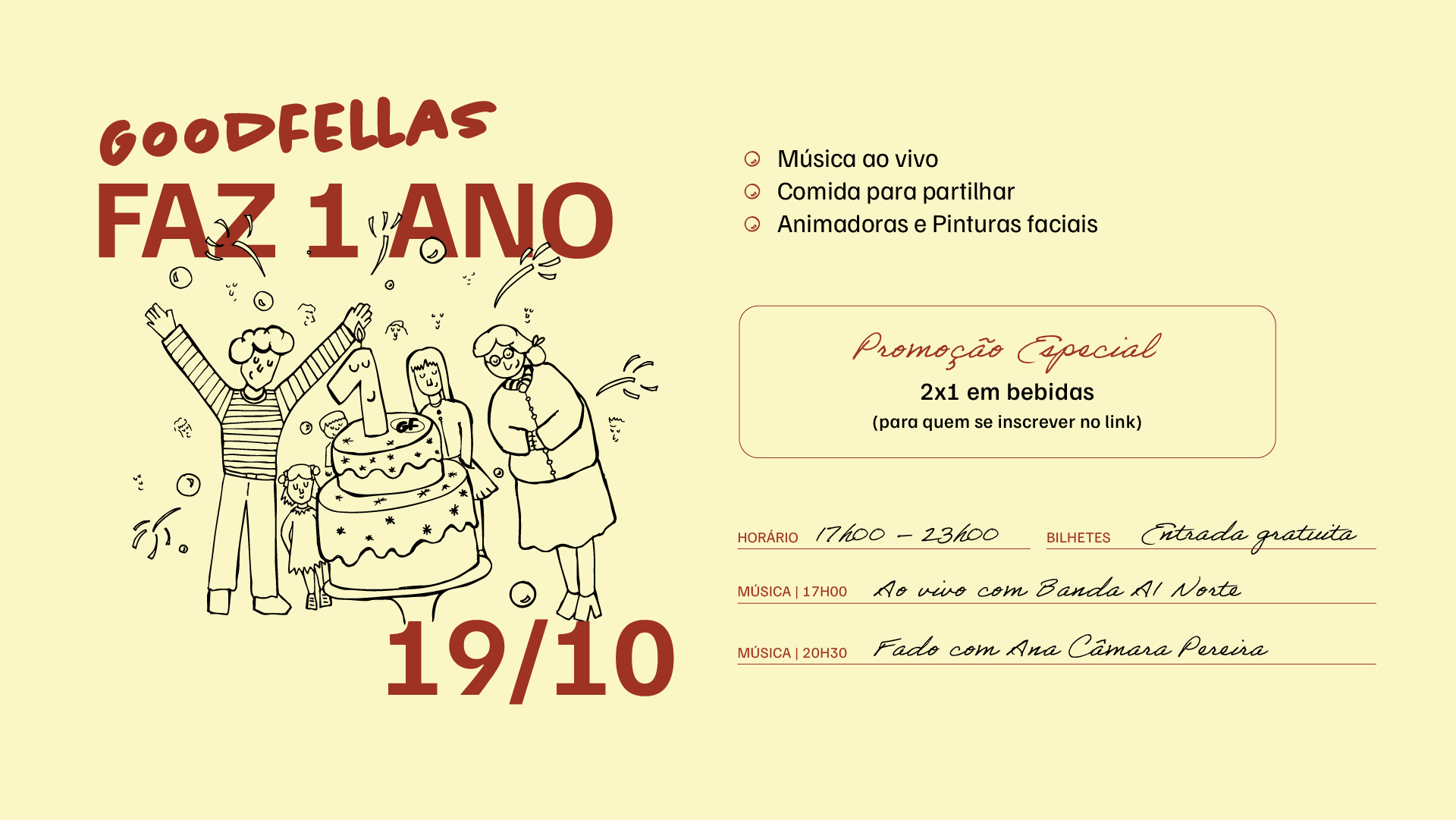 Goodfellas Faz 1 Ano!