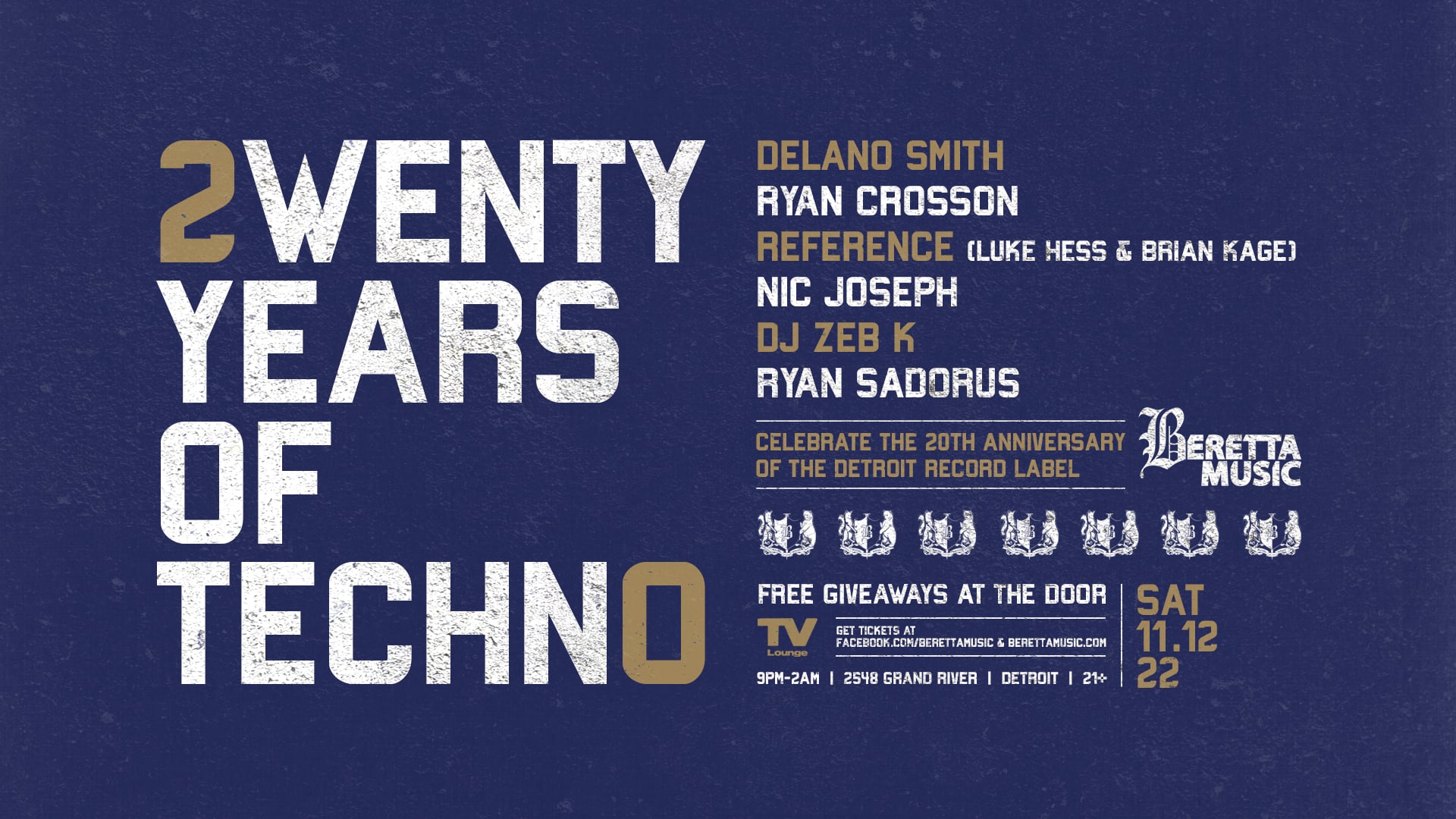 Berettamusic - Twenty Years Of Techno