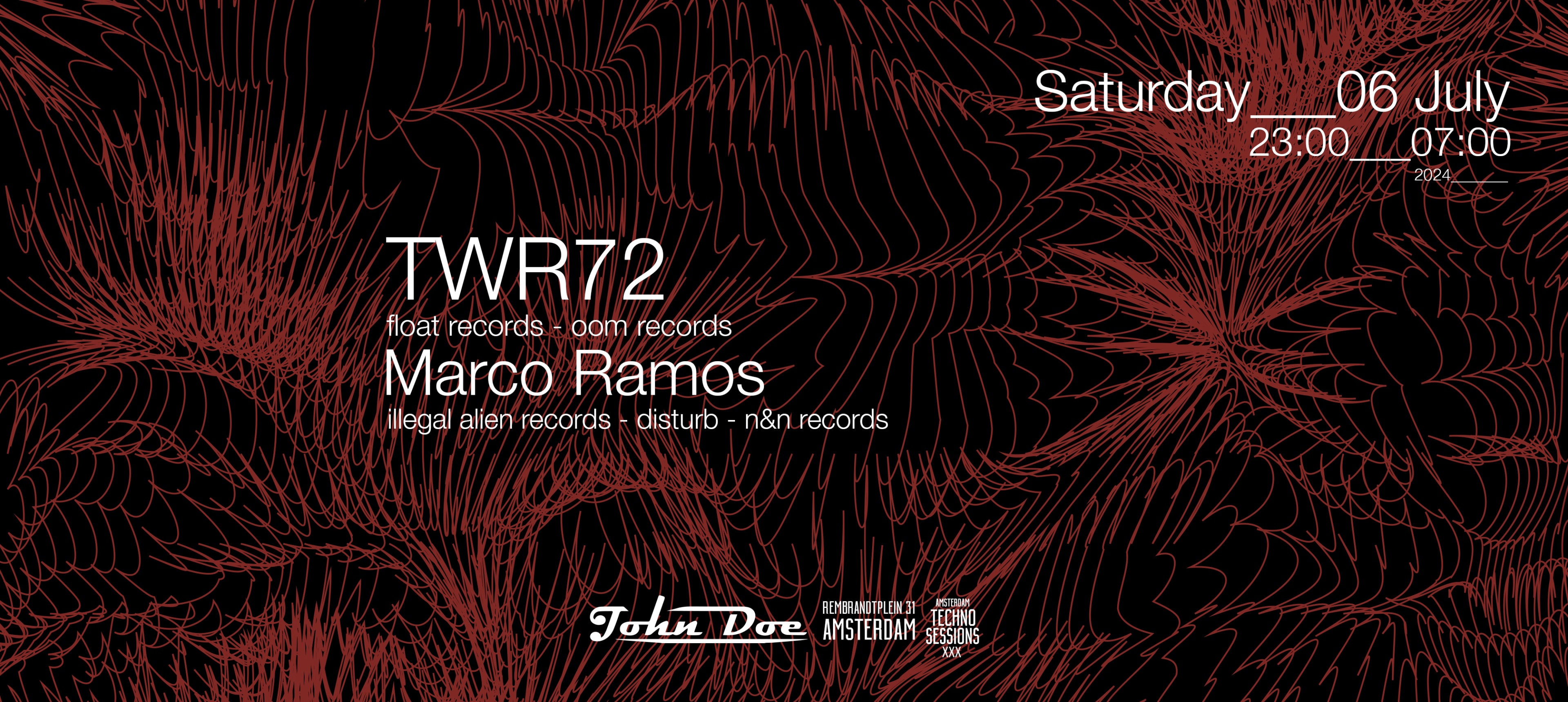 Amsterdam Techno Sessions W/ Twr72 (Float Records - Omm)