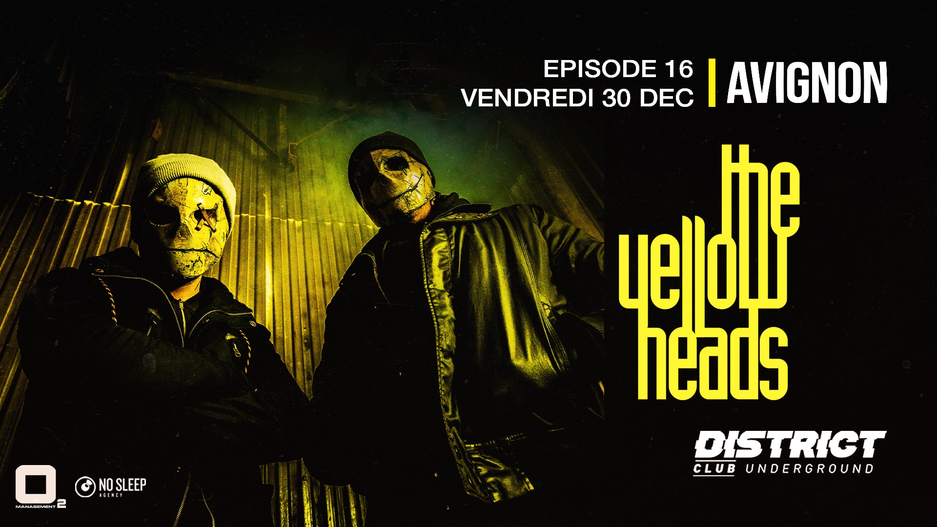 The Yellow Heads - District Avignon 