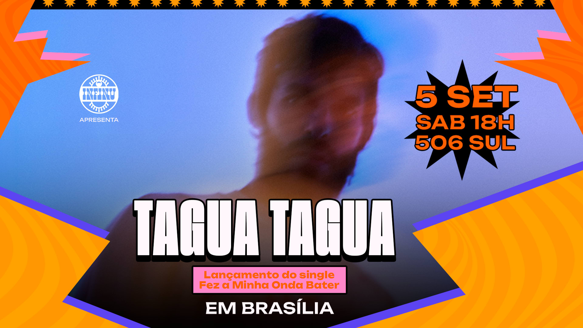 Infinu Apresenta Tagua Tagua Em Brasília: Lançamento Single