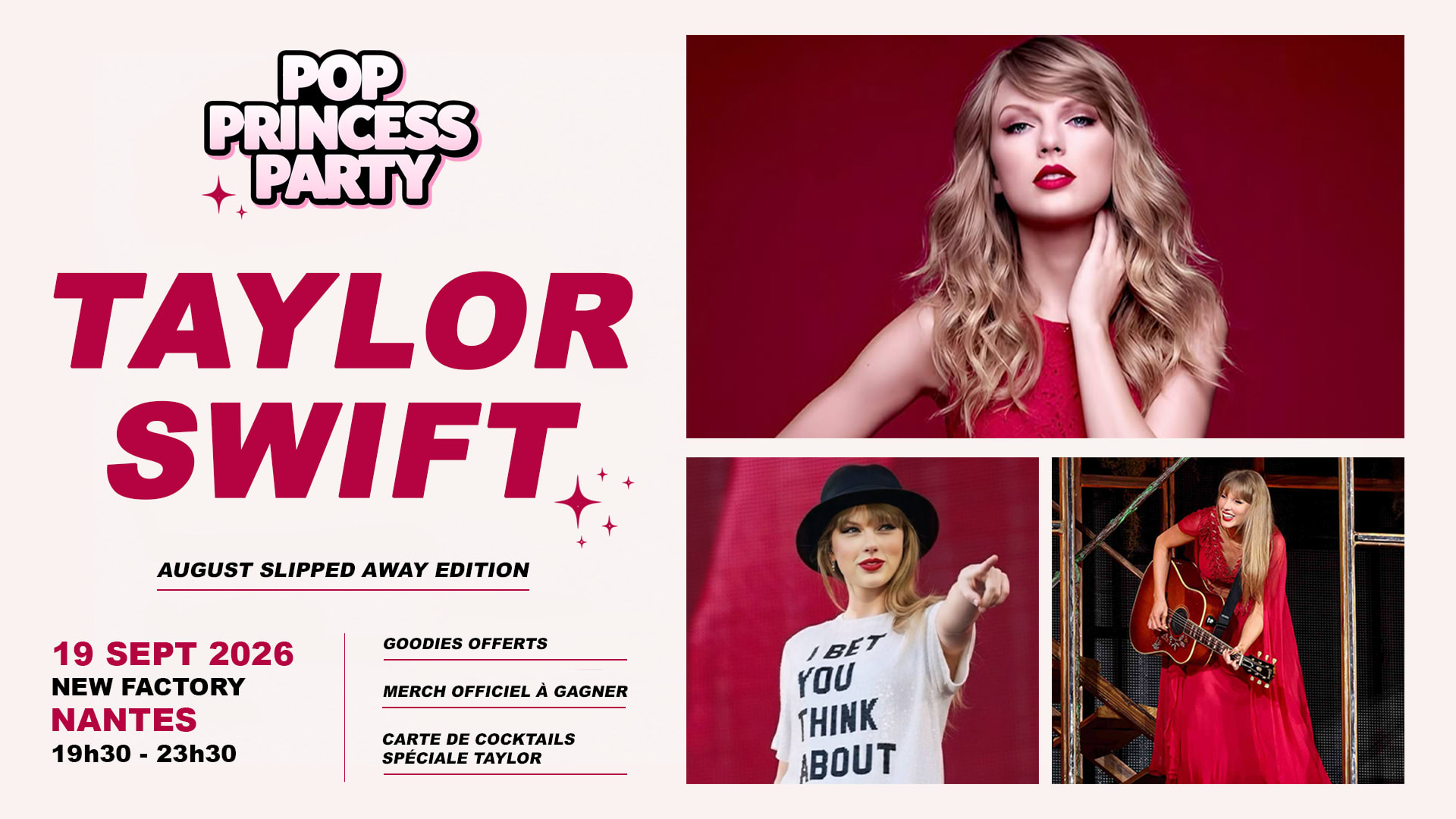 Pop Princess Party - Taylor Swift Edition Nantes