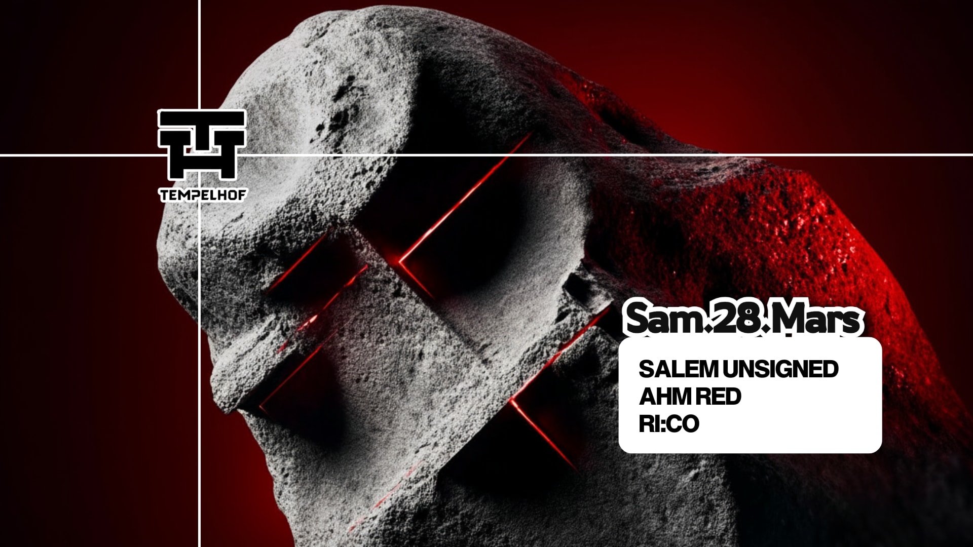 Tempelhof /W Salem Unsigned (Entrée Gratuite)