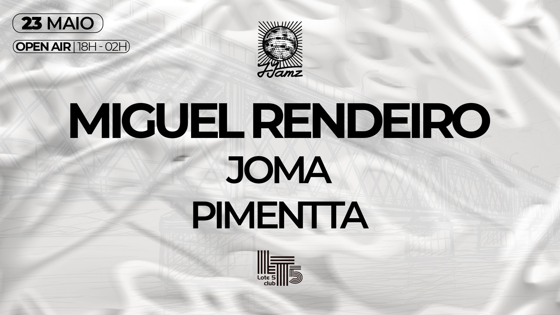 Lote 5 X Jjamz Presents: Miguel Rendeiro | Joma | Pimentta
