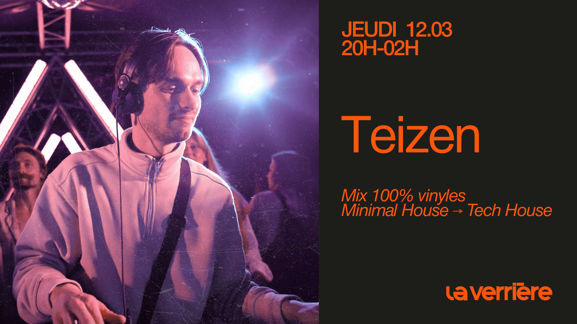 Teizen @ La Verrière - MIX 100% Vinyles