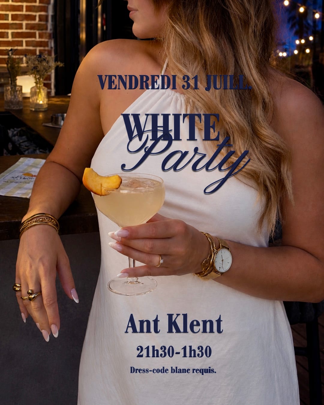 Le P'tit St Trop' : White Party