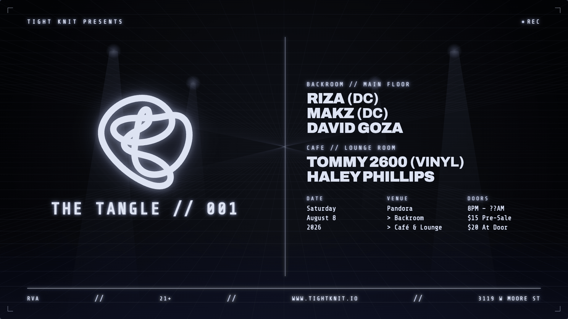 Tight Knit Presents // The Tangle // 001