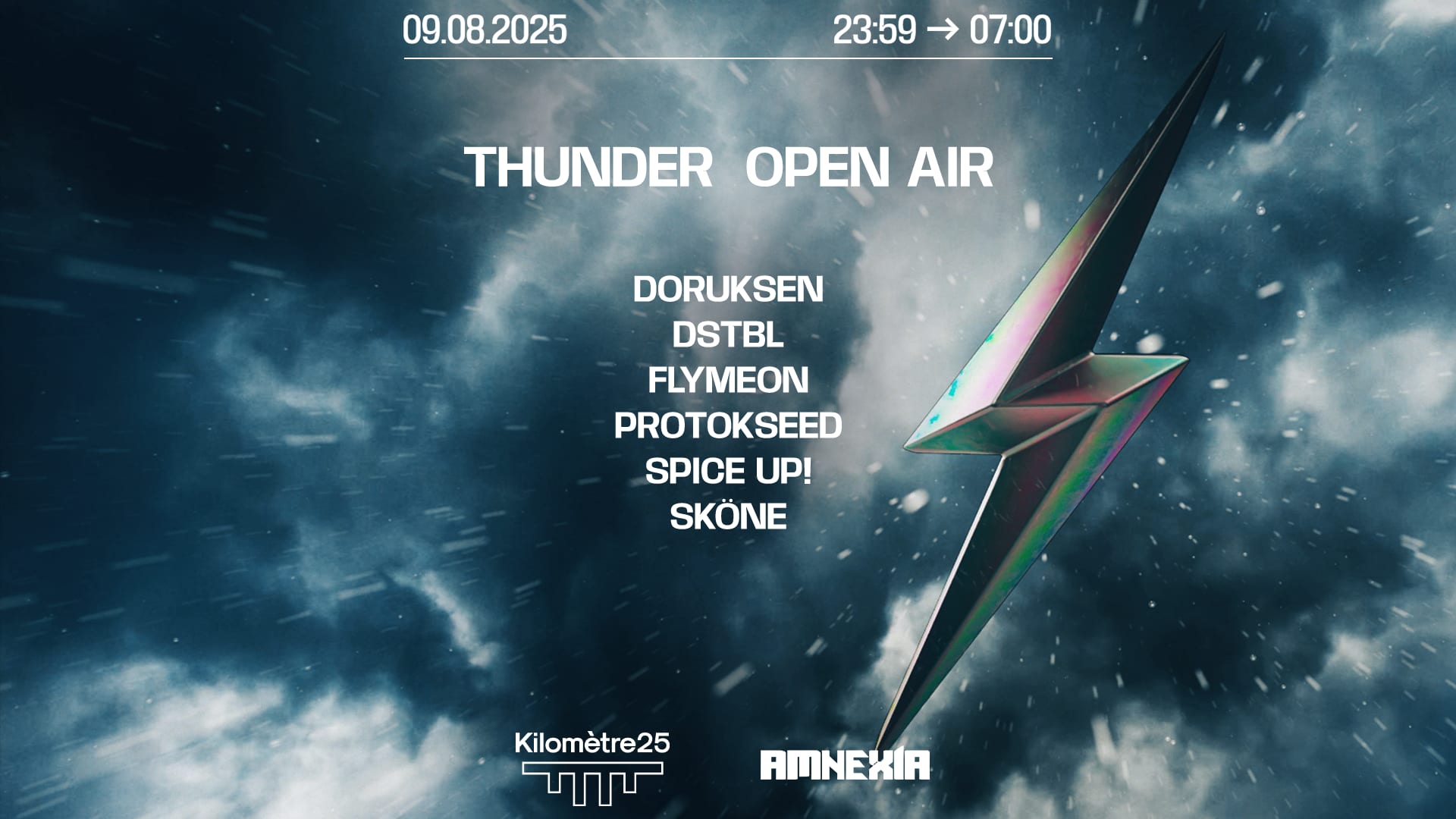 Thunder : Doruksen, Spice Up !, Sköne, Protokseed, Flymeon