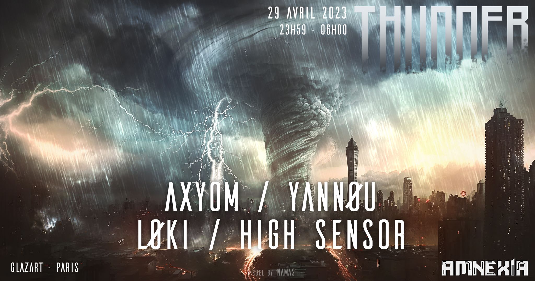 Thunder : Axyom, Yannøu, High Sensor, Løki