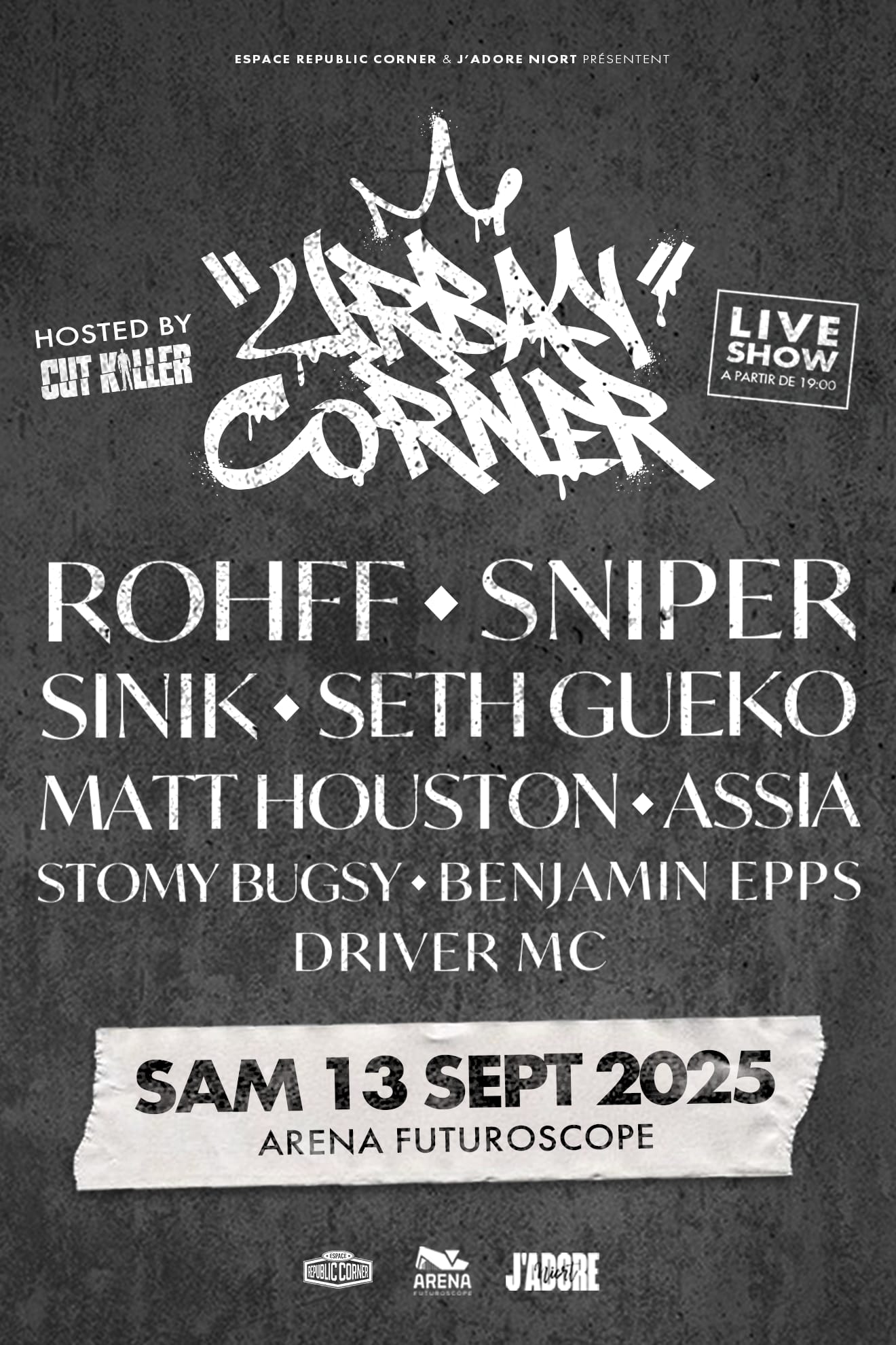 Urban Corner : Le Show Rap Xxl À L'arena Futuroscope !