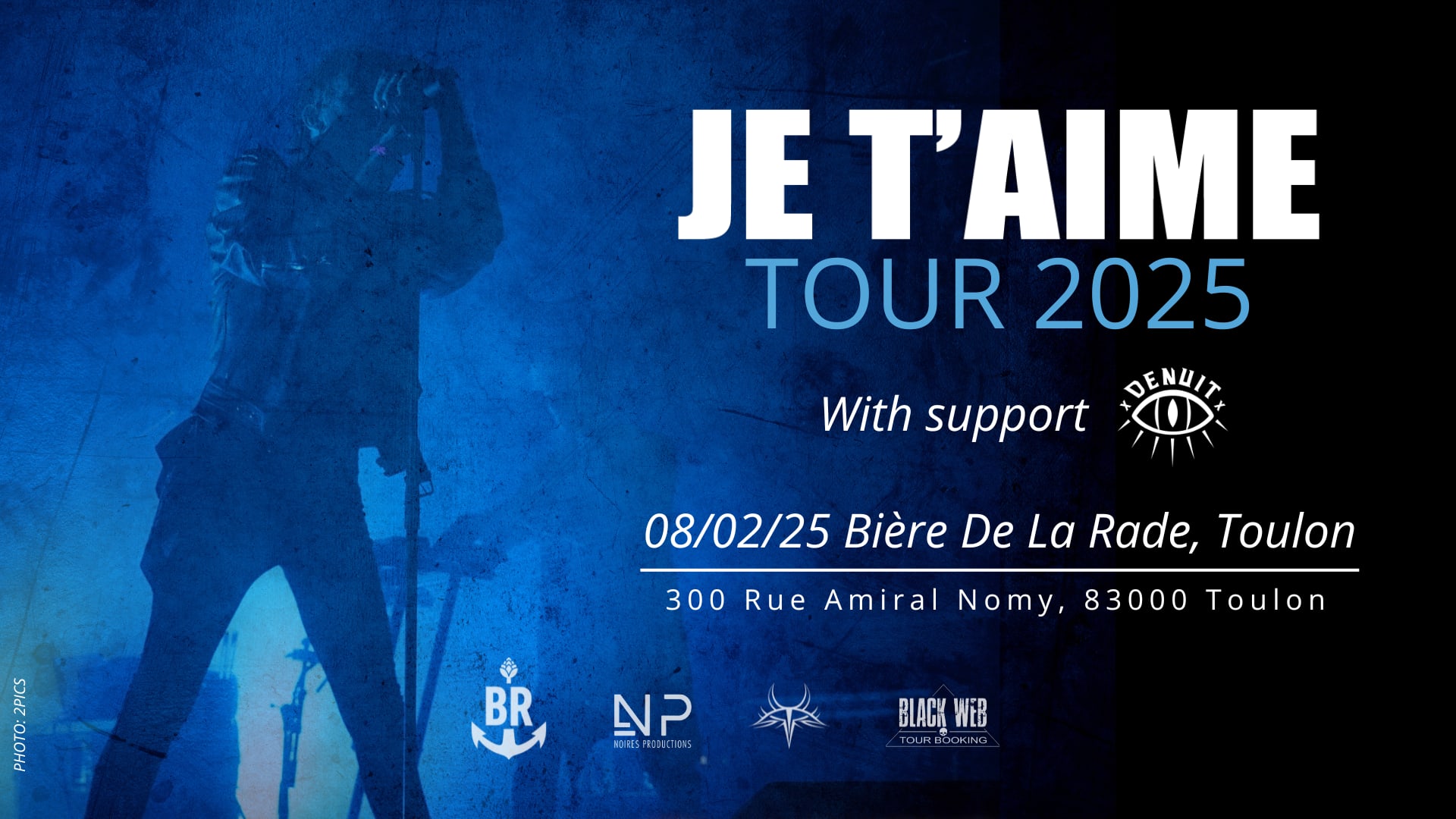 Cold/Dark Wave : Je T'aime (Live) + Denuit (Live) + Dj Sets