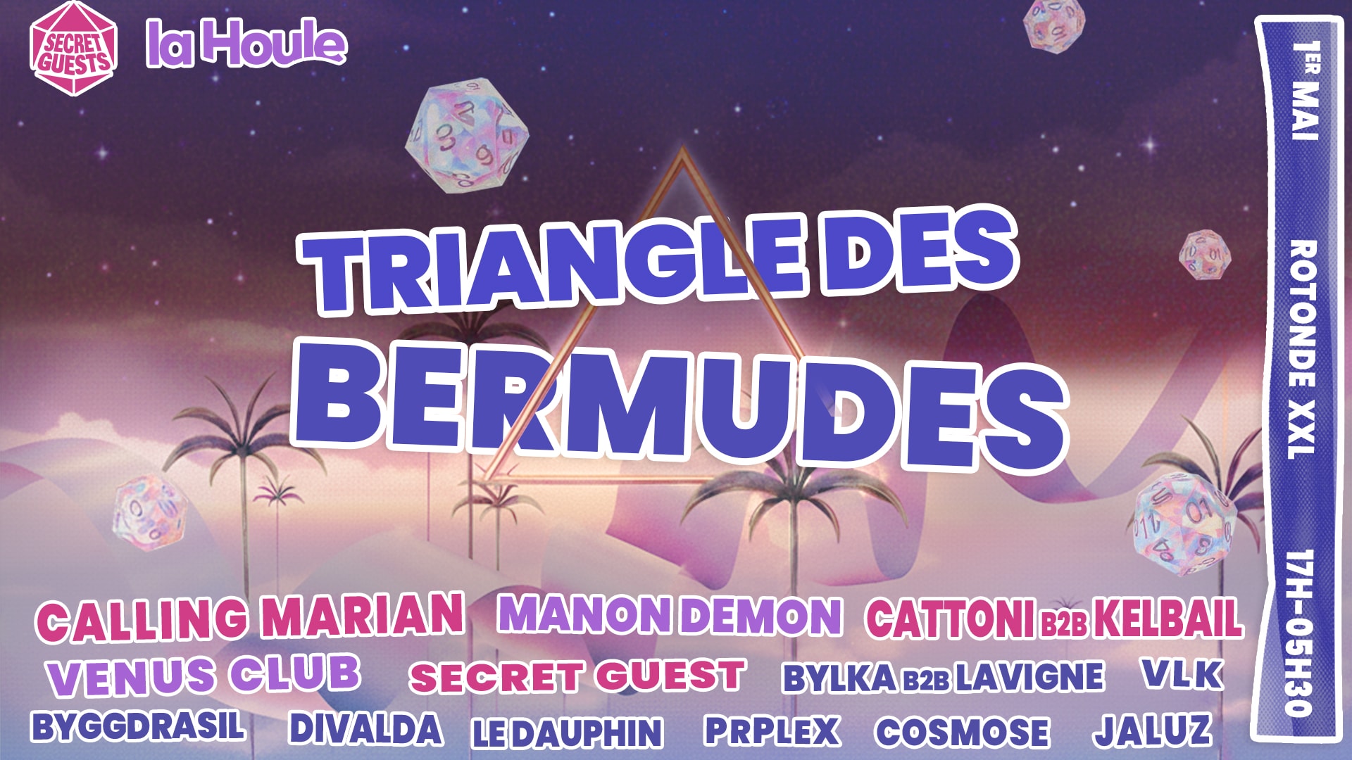 Open-Air + Club : Secret Guests & La Houle W/ Calling Marian