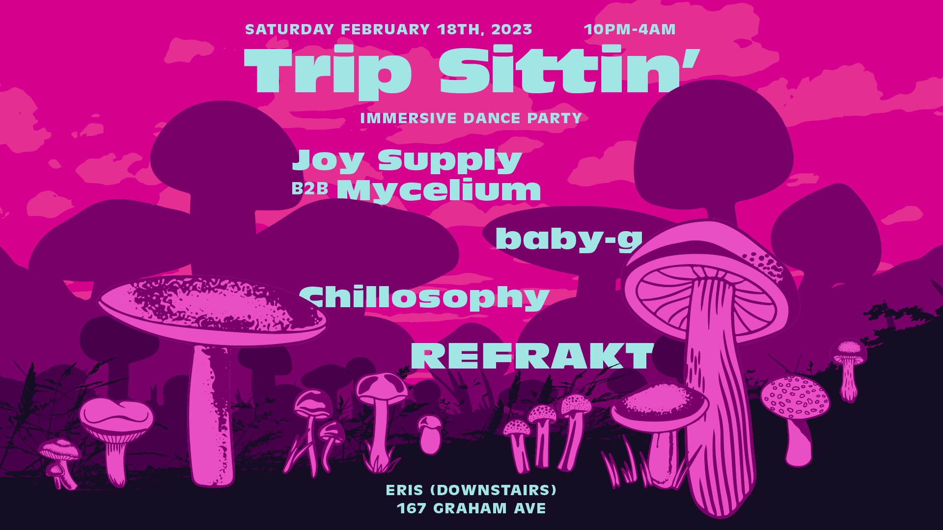 Trip Sittin' W/ Refrakt, Chillosophy, Baby-G & Joy Supply