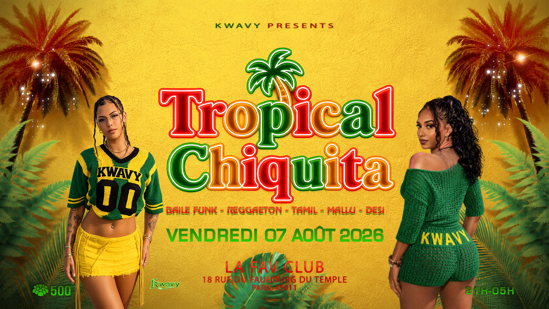 Tropical Chiquita | K-Wavy Paris