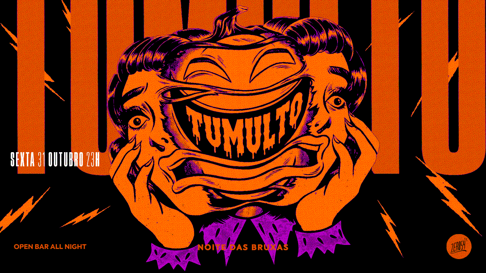 Tumulto Open Bar - Noite Das Bruxas
