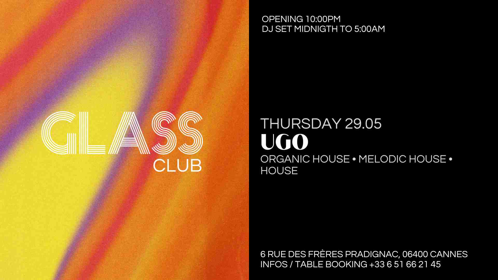 Ugo Puccinelli Résident Glass Club