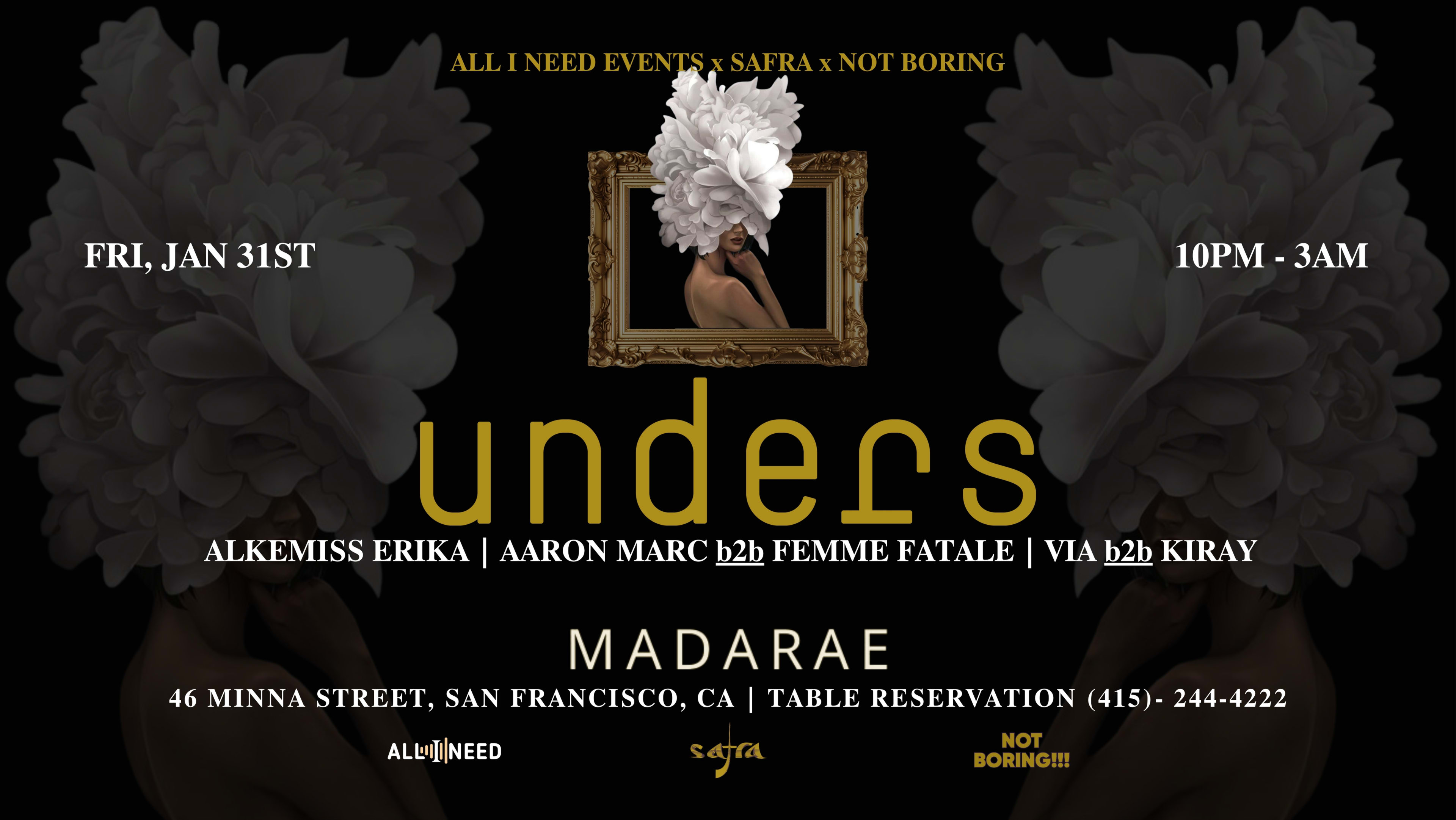 Unders At Madarae San Francisco