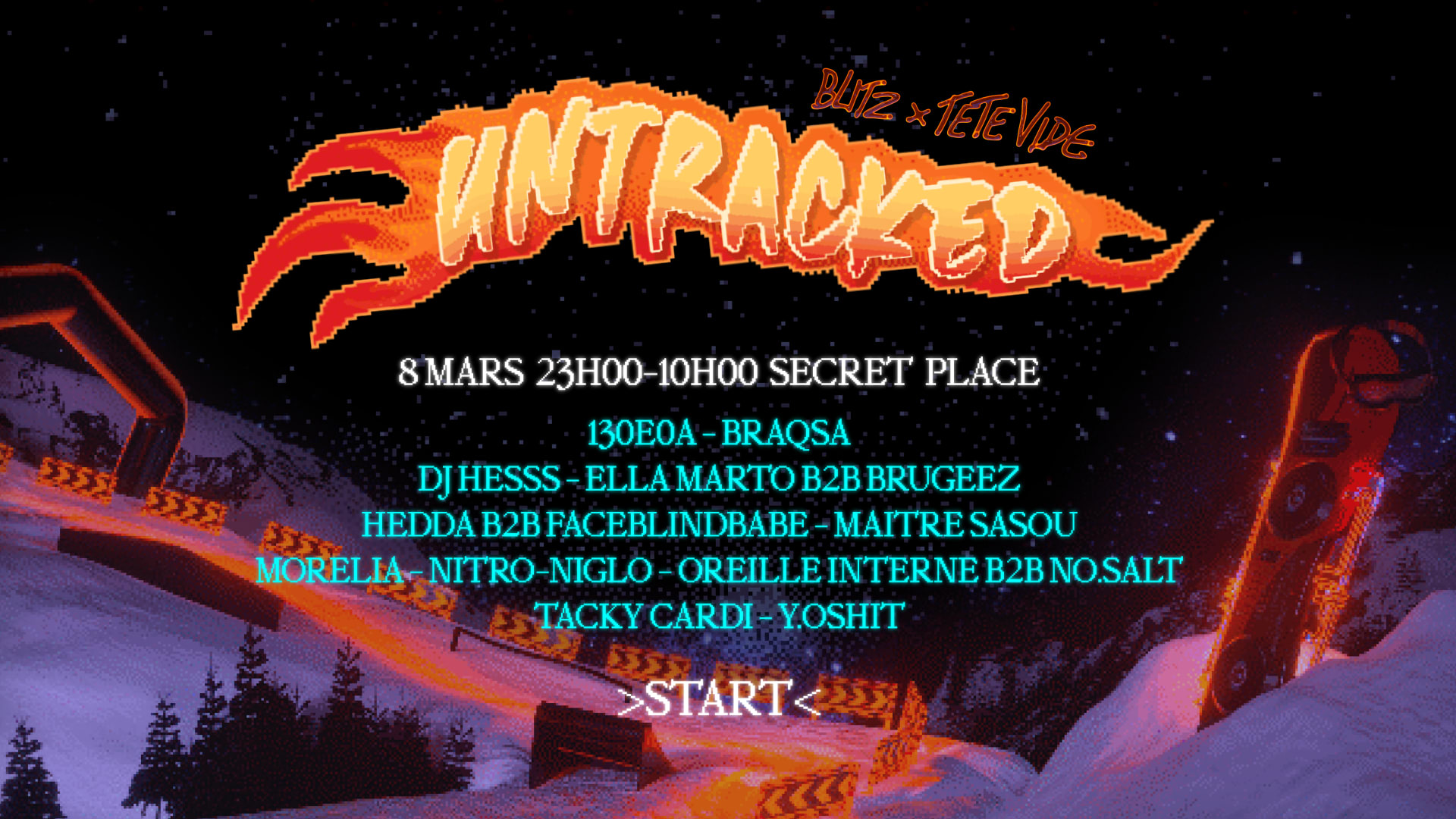 Blitz X Tete Vide : Untracked