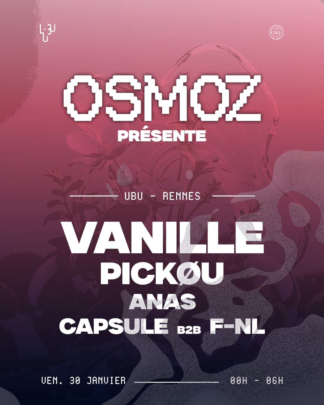 Osmoz W/ Vanille - Pickou | Ubu Rennes