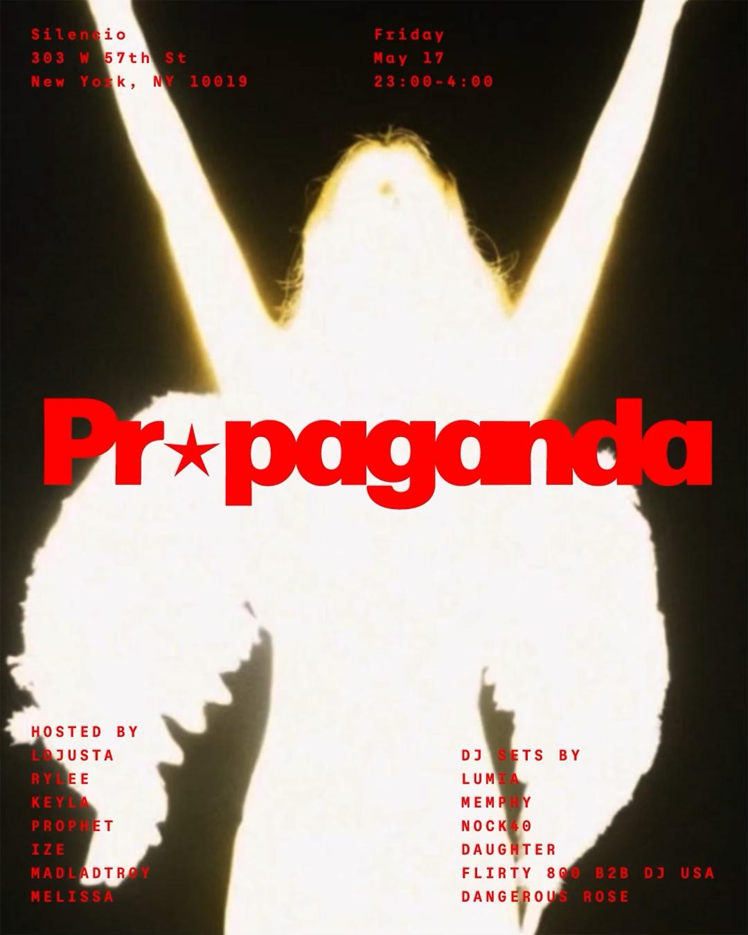 Propaganda Night W/ Lumia & Friends