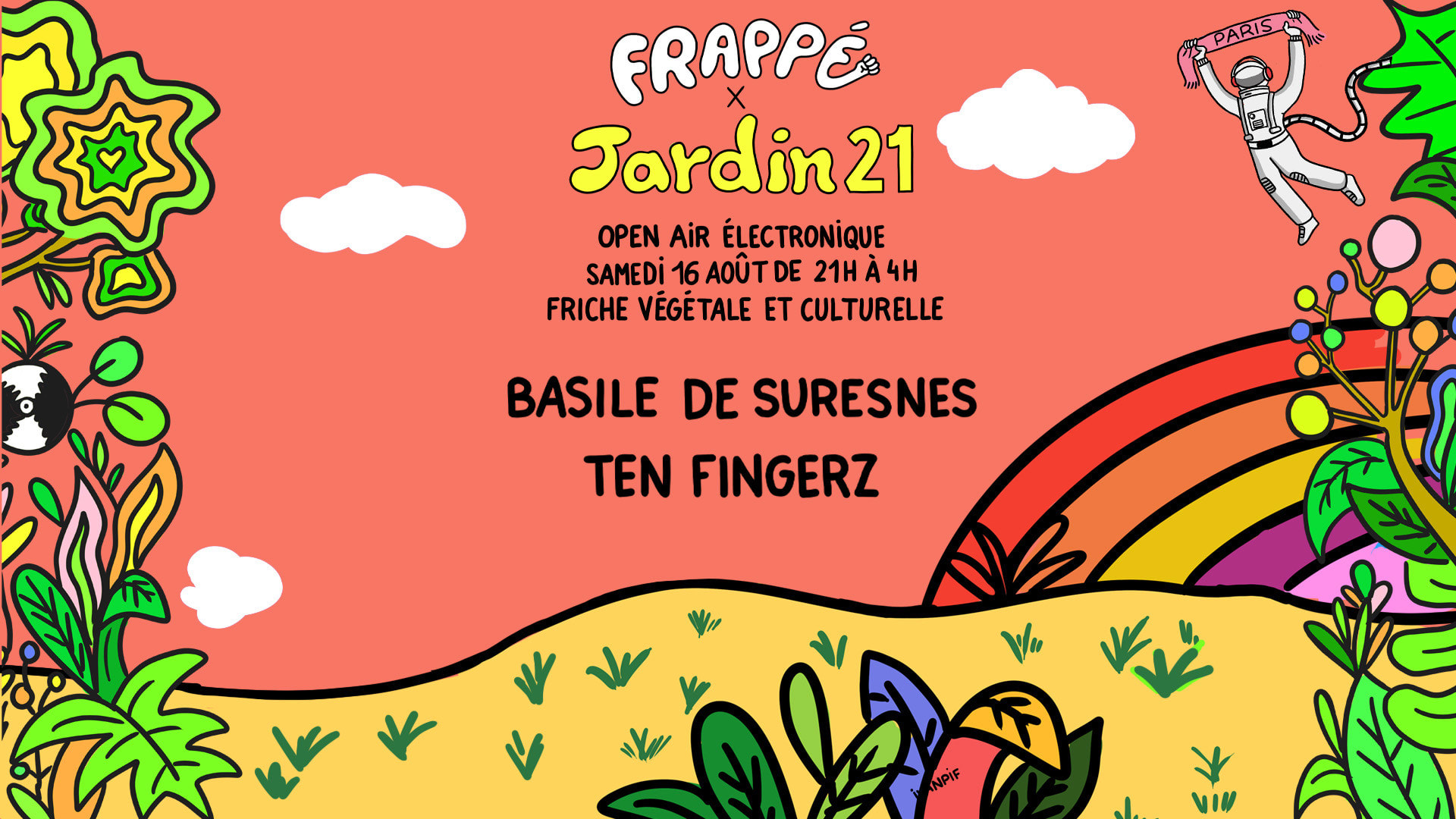 Frappé Records X Jardin 21 - Dj Set