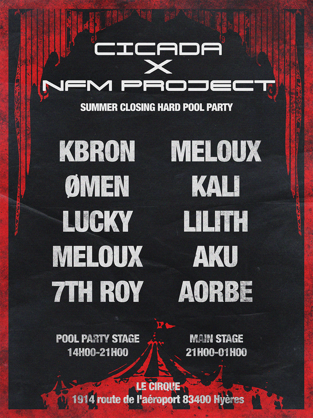 Cicada X Nfm Project Pool Party