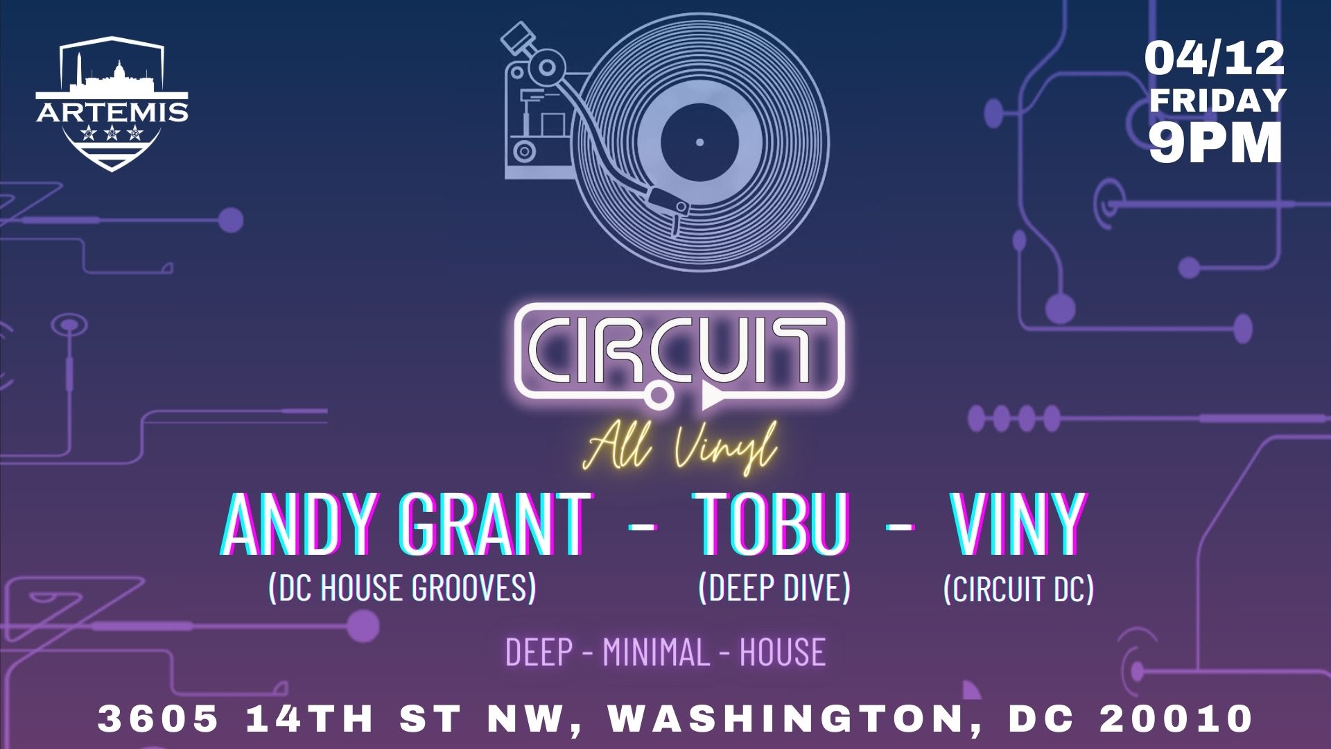 Circuit DC: All Vinyl Night