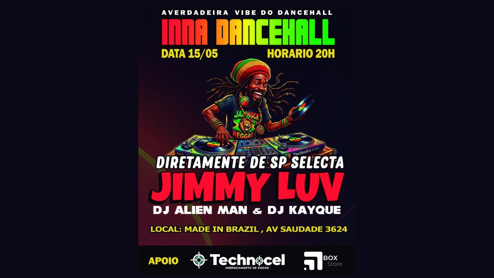 Inna Dancehall #5 Convida Jimmy Luv