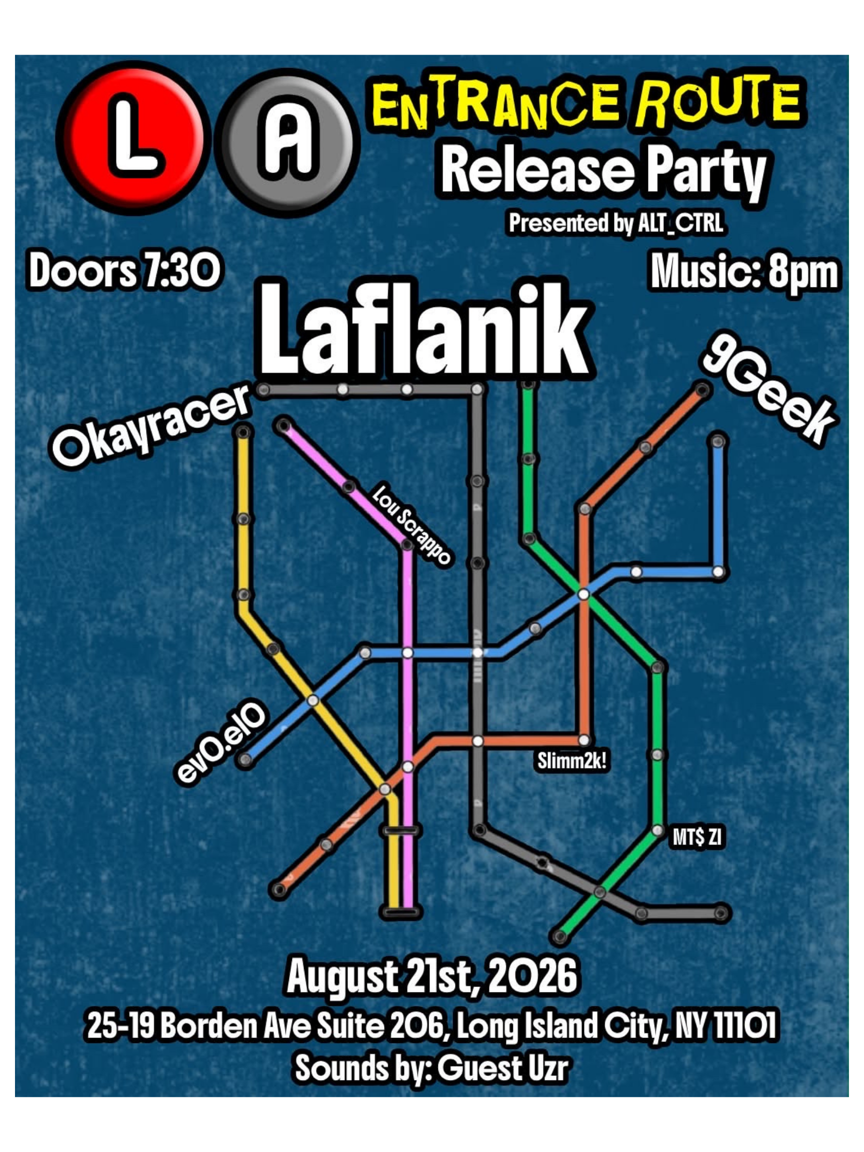 Entrance Route Album Release Party