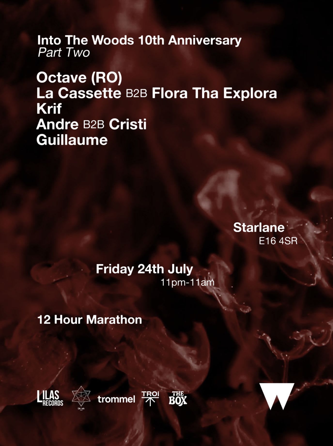 Into The Woods Anniversary - Octave Ro - La Cassette
