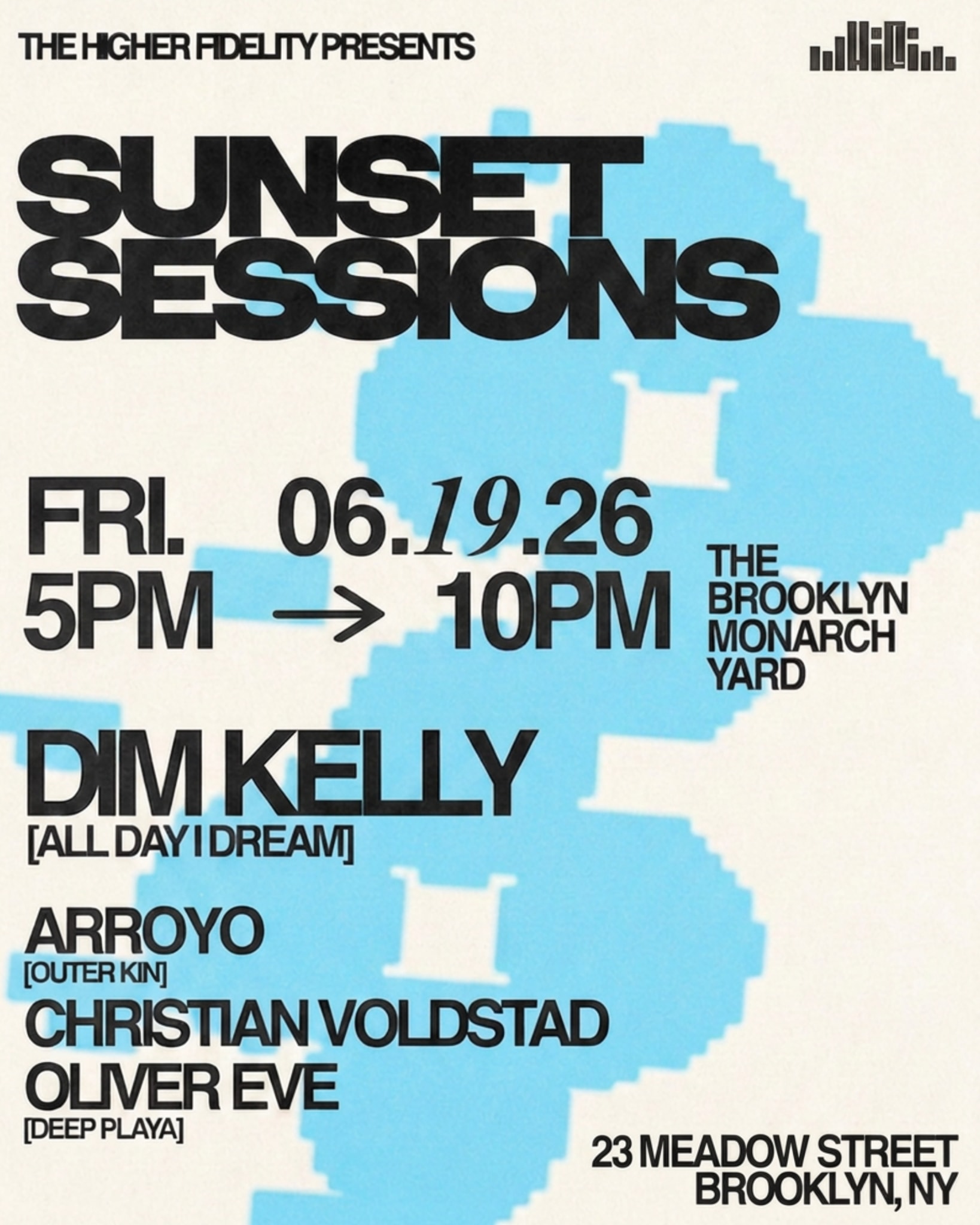 The Hifi Presents Sunset Sessions: Dim Kelly