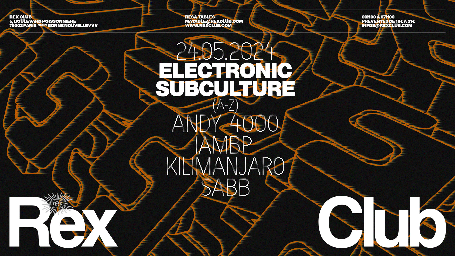 Electronic Subculture: Andy4000, Iambp, Kilimanjaro, Sabb