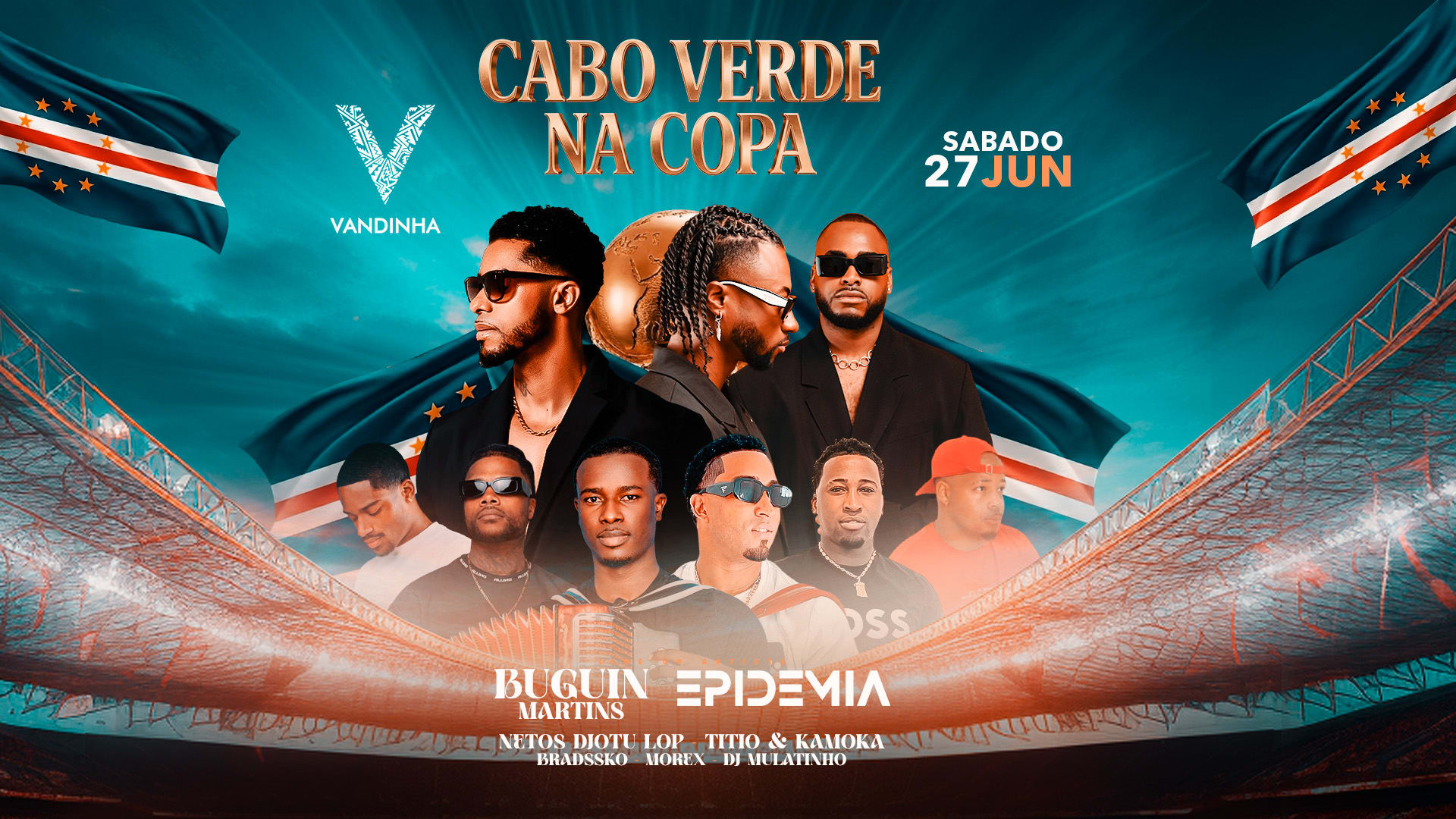 Cabo Verde Na Copa Discoteca Vandinha