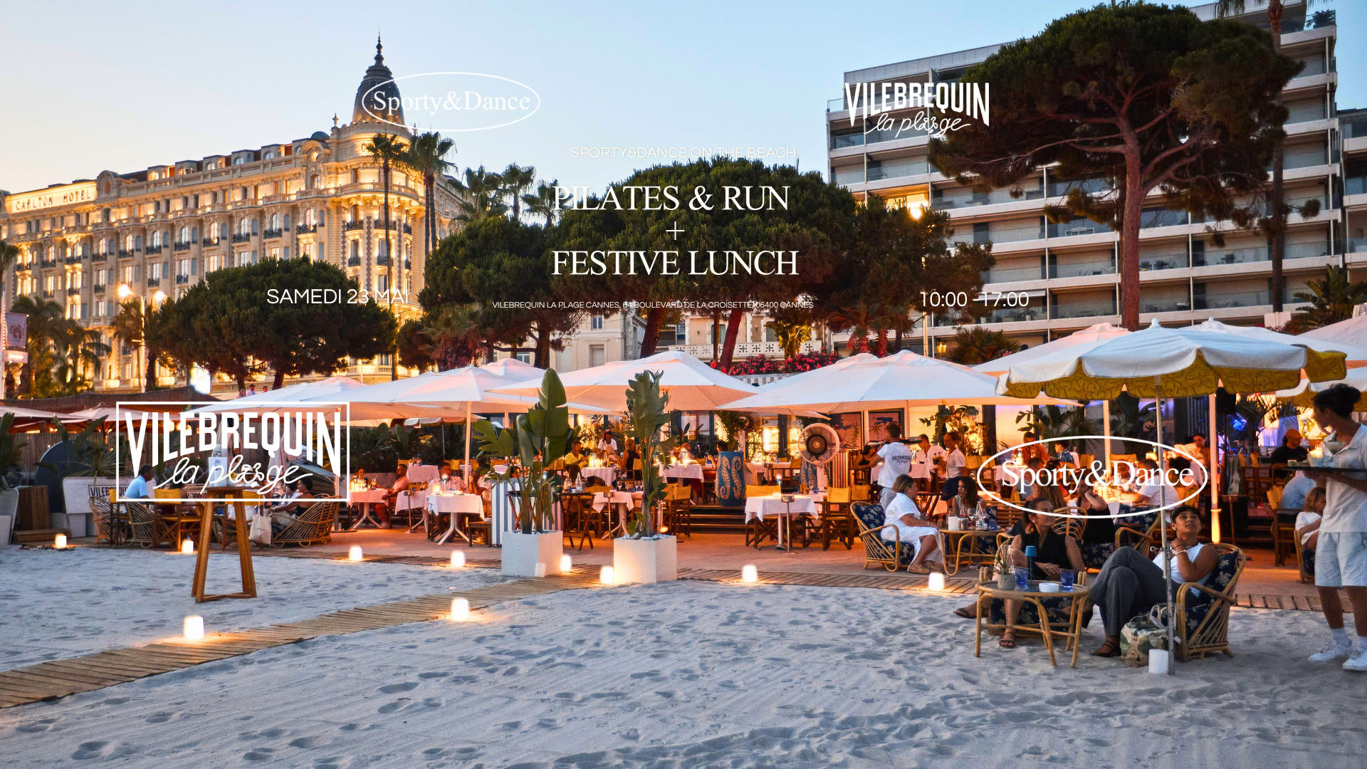 Sporty&Dance On The Beach / Vilebrequin Plage / Cannes