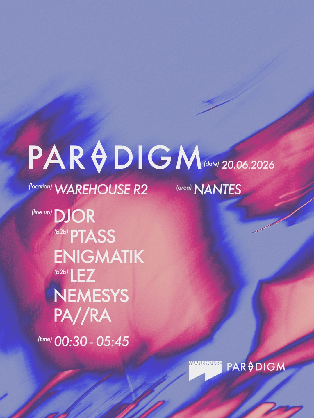 Paradigm En Room 2 Du Warehouse !