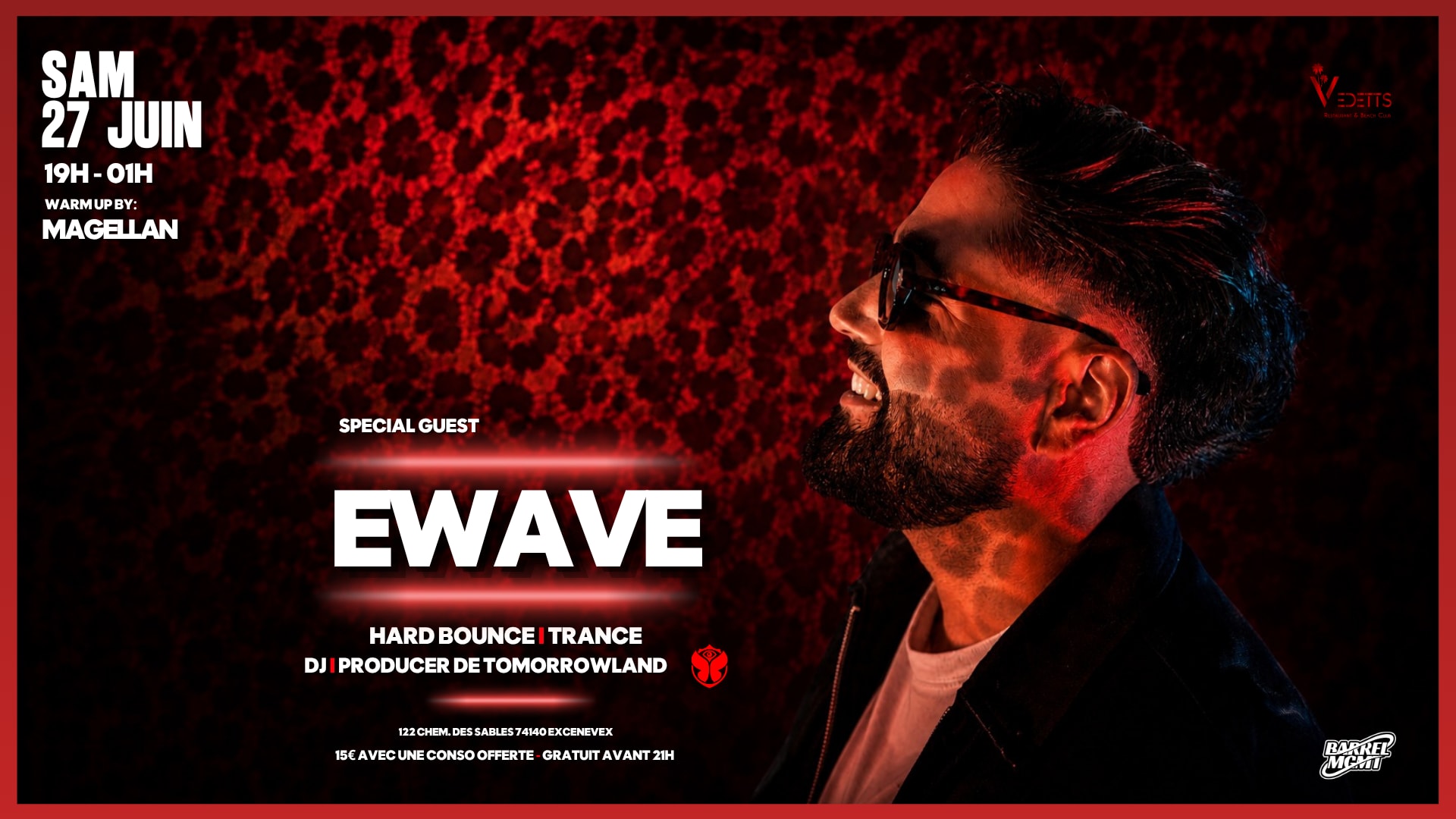 Ewave - Tomorrowland Au Vedetts