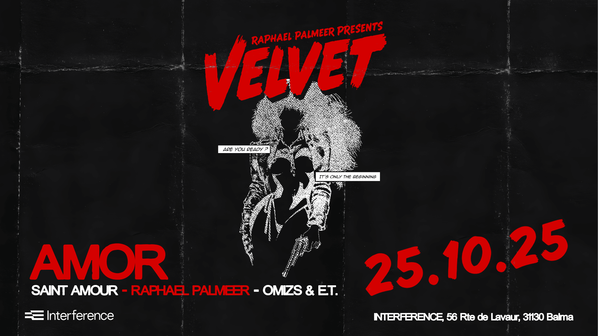 Velvet : Amor + Saint Amour + Omizs & E.T! + Palmeer