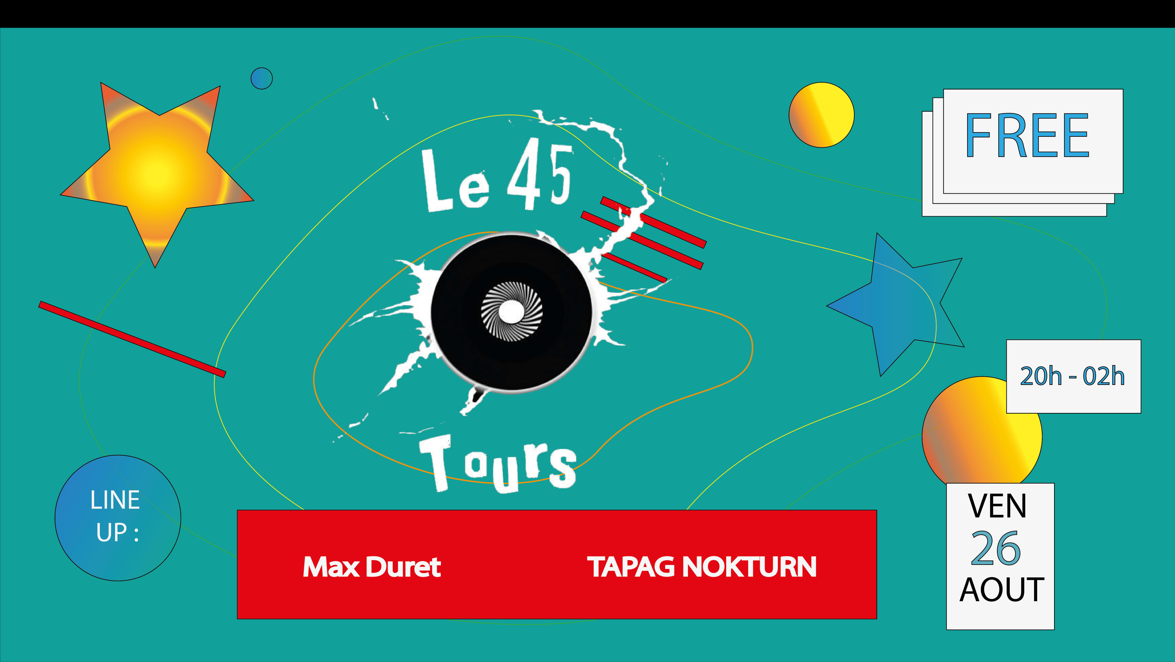 Friday Night Techno W/ Max Duret & Tapag Nokturn 