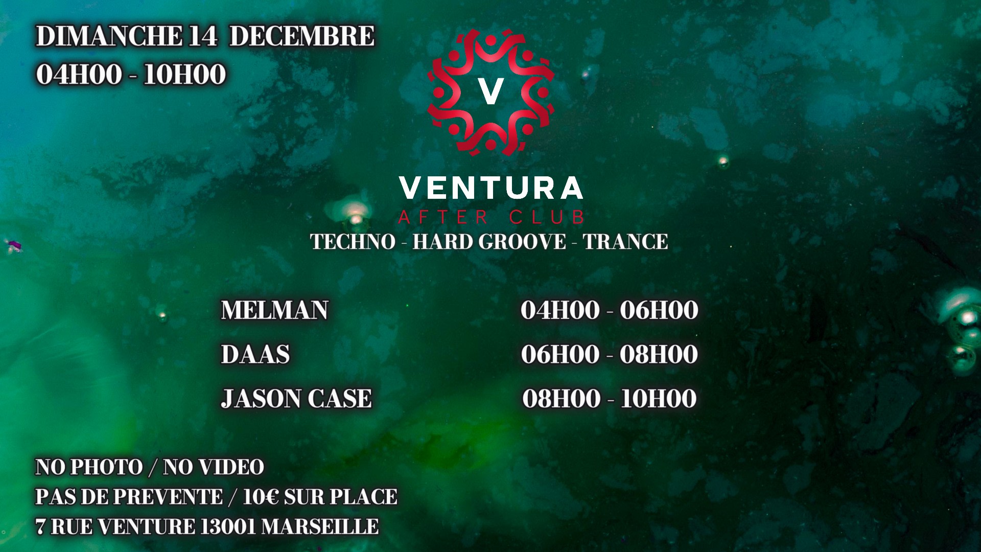 Ventura After Marseille W/ Melman, Daas & Vesti