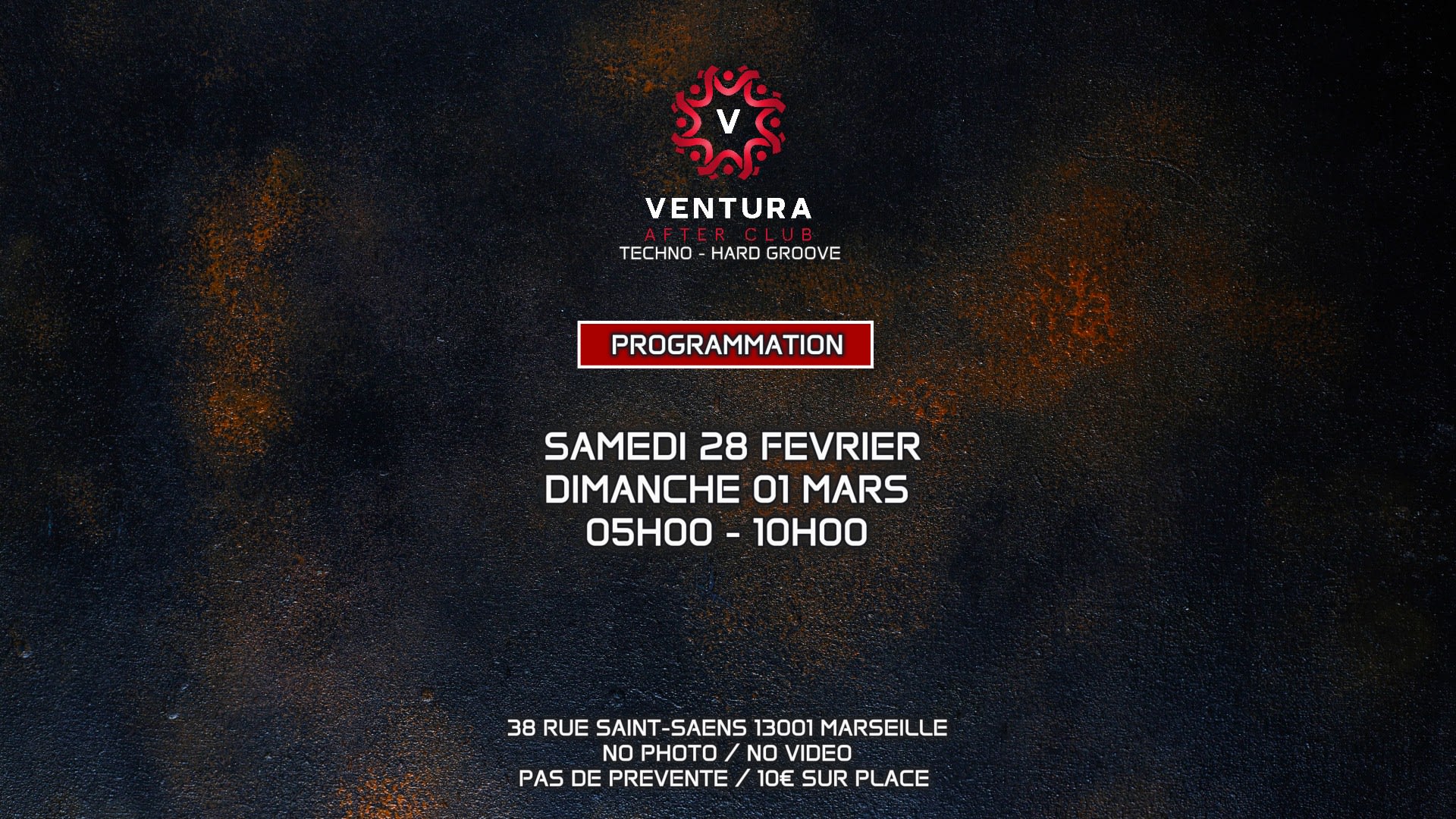 Ventura After Techno W/ Mona, Anthony Capaldi & Reig