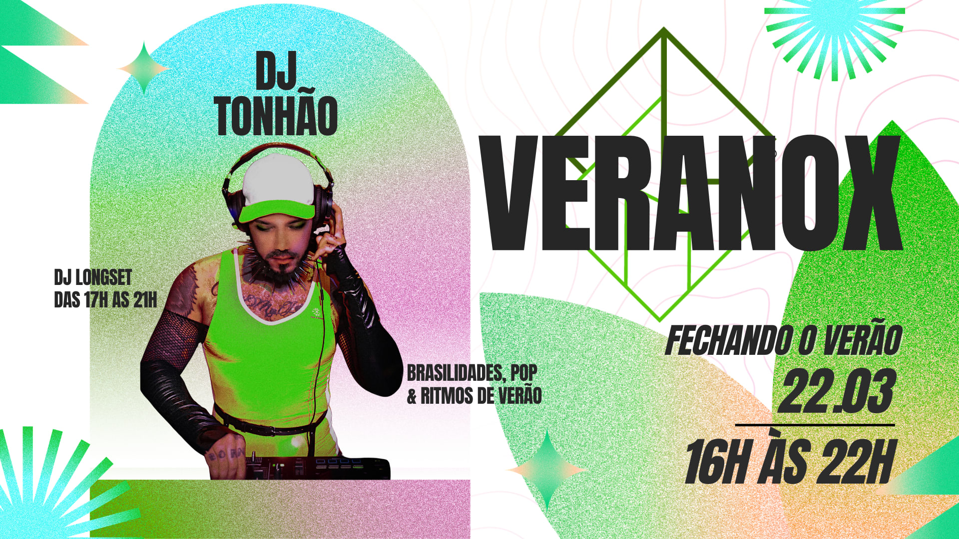 22/03 - Veranox: Domingueira Kink Com Dj Tonhão
