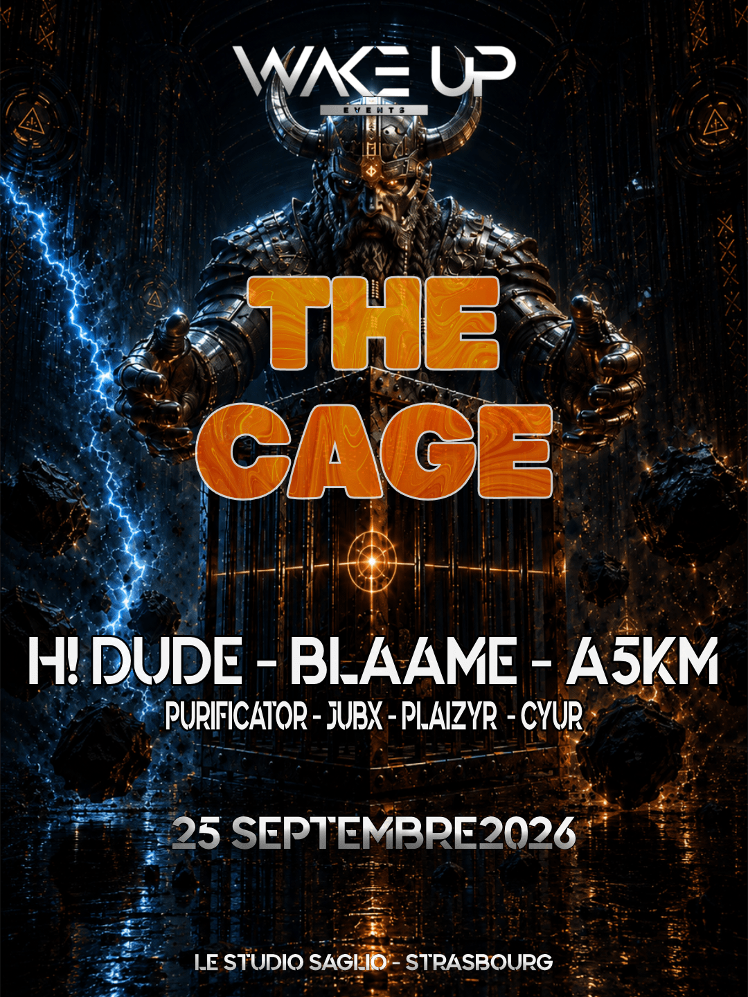 The Cage W: H! Dude, A5km, Baame +++